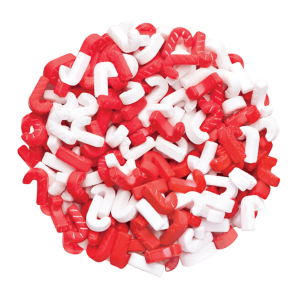 Red & White Candy Cane Sugar Sprinkles 900 g